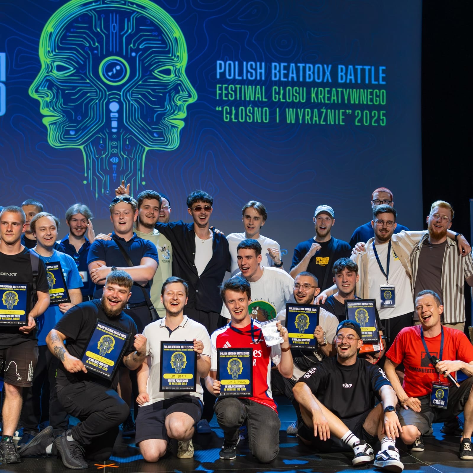 Zdjęcie z Polish Beatbox Battle 2025 ilustrujące atmosferę mistrzostw.