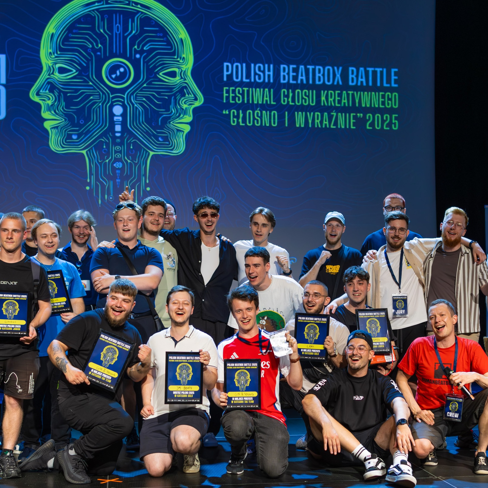 Zdjęcie z Polish Beatbox Battle 2025 ilustrujące atmosferę mistrzostw.